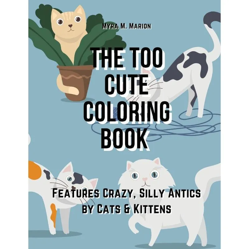 The Too Cute Coloring Book