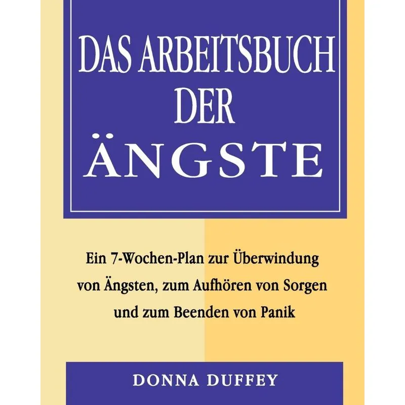 Das Arbeitsbuch Der Ängste