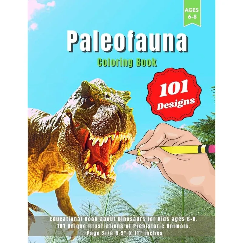 Paleofauna Coloring Book