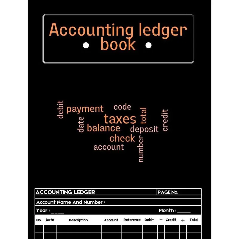 Livro Accounting Ledger Book