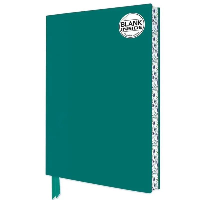 Libreta Teal Blank Artisan