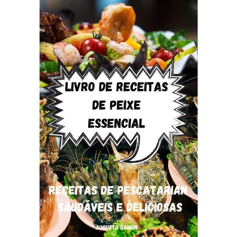 Livro livro de receitas de peixe essencial