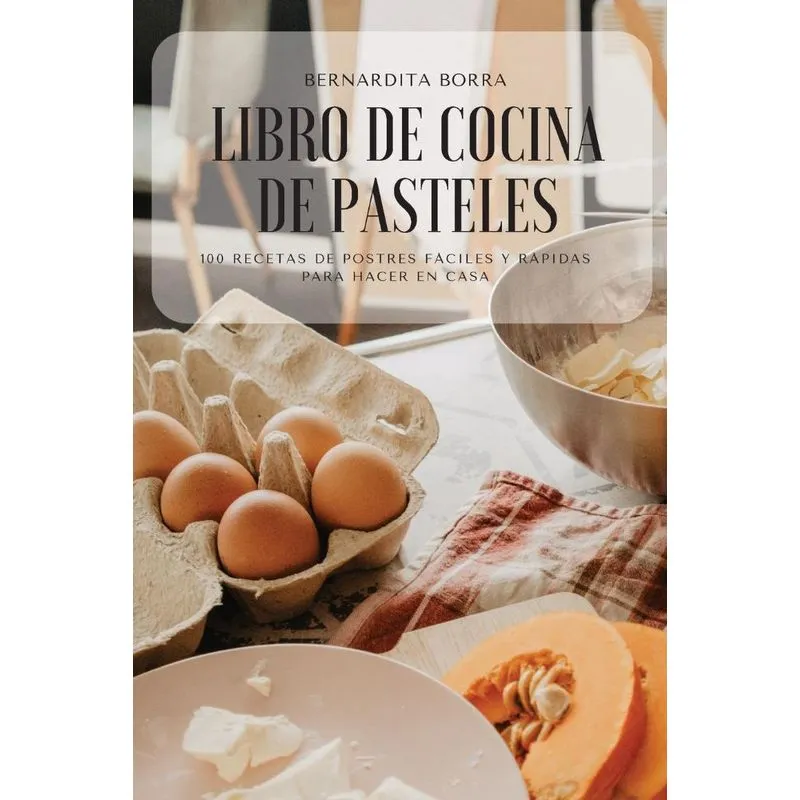 Libro De Cocina De Pasteles