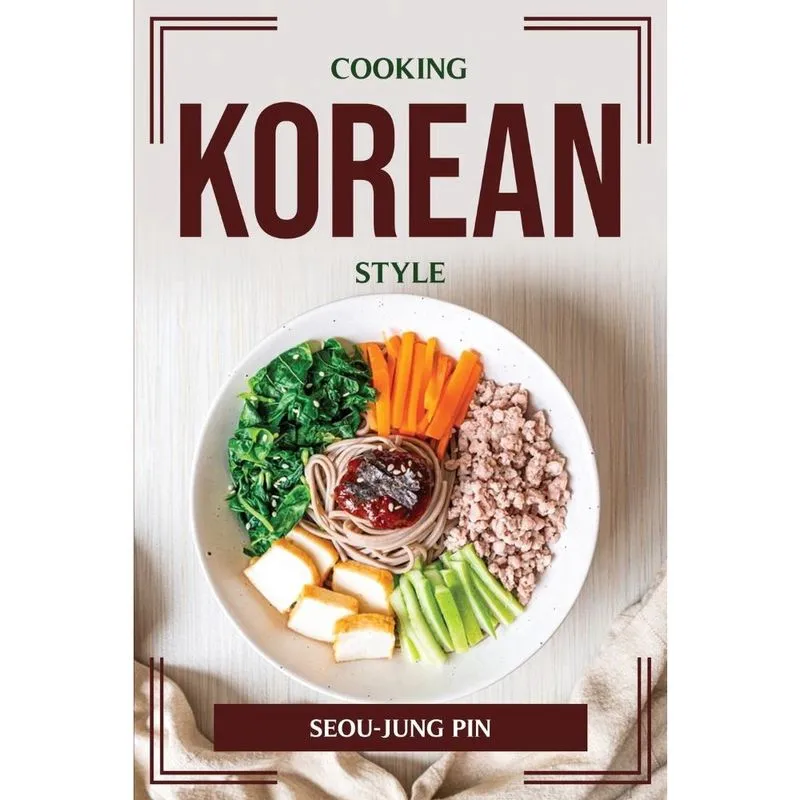 Livro cooking korean style