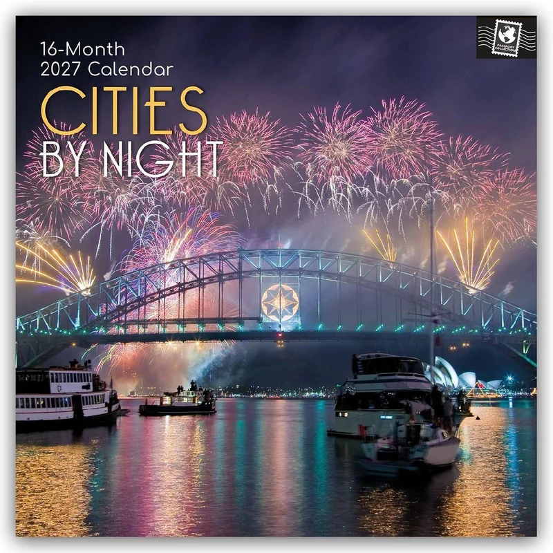 Cities by Night - Städte bei Nacht 2027 - 16-Monatskalender