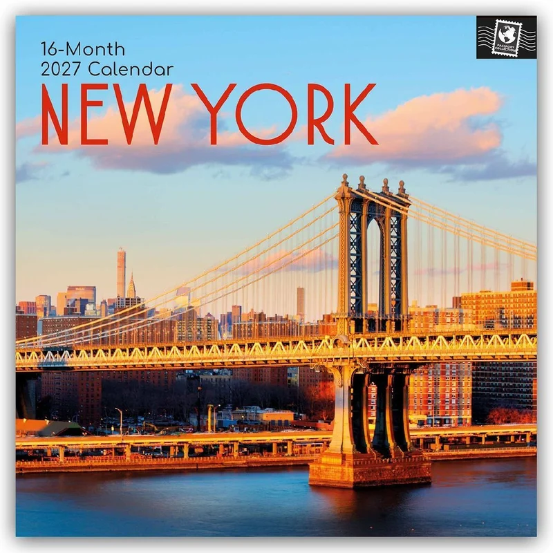 New York 2027 - 16-Monatskalender