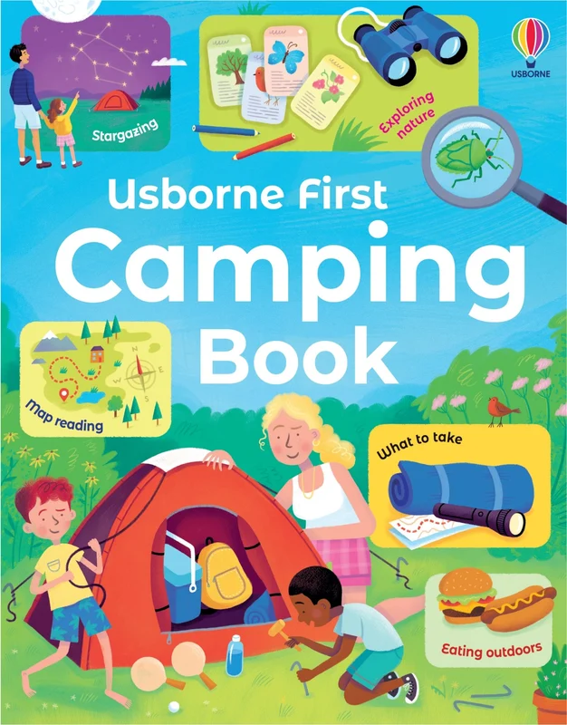 Usborne First Camping Book Hardcover