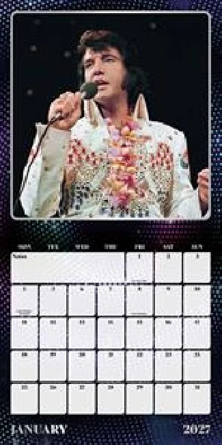 Elvis Presley =calendar= - Elvis calendar (ketting)