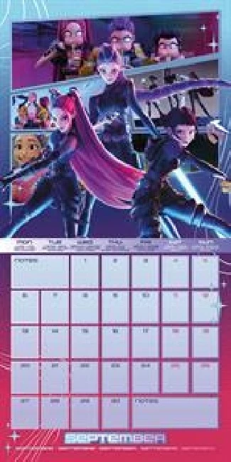 Tv Series =calendar= - Demon hunters calendar (ketting)