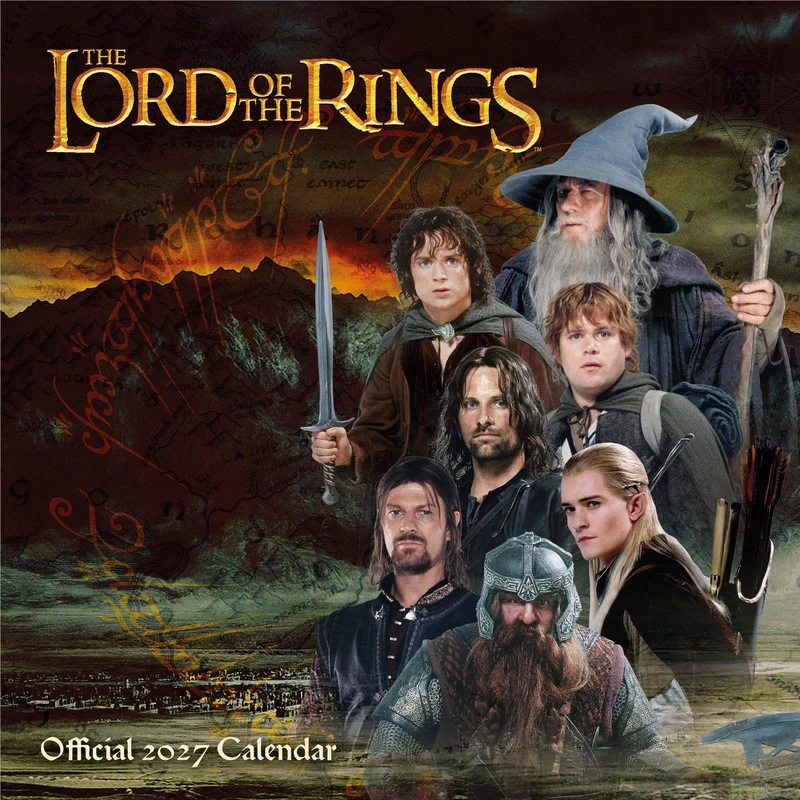 Lord of the Rings - 2027 Calendar