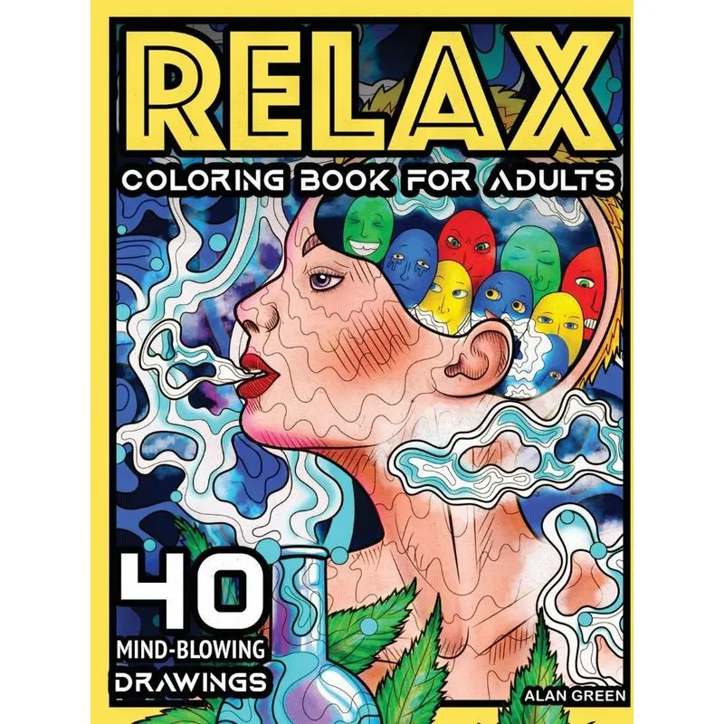 Relax Coloring Book For Adults