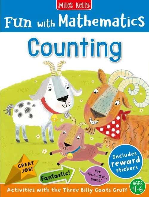 Fun with Mathematics: Counting: Activities with the Three Billy Goats Gruff, ages 4-6 (Fun with Mathematics) Paperback
