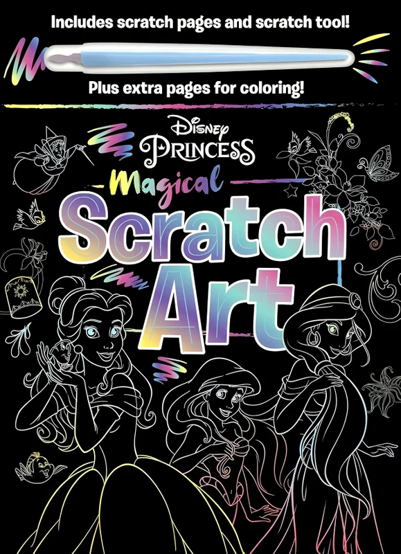 Disney Princess Magical Scratch Art