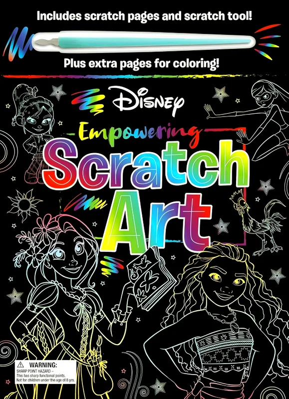 Disney Empowering Scratch Art
