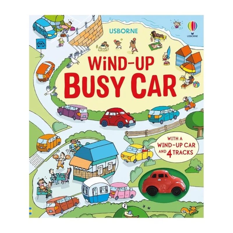 WIND-UP BUSY CAR