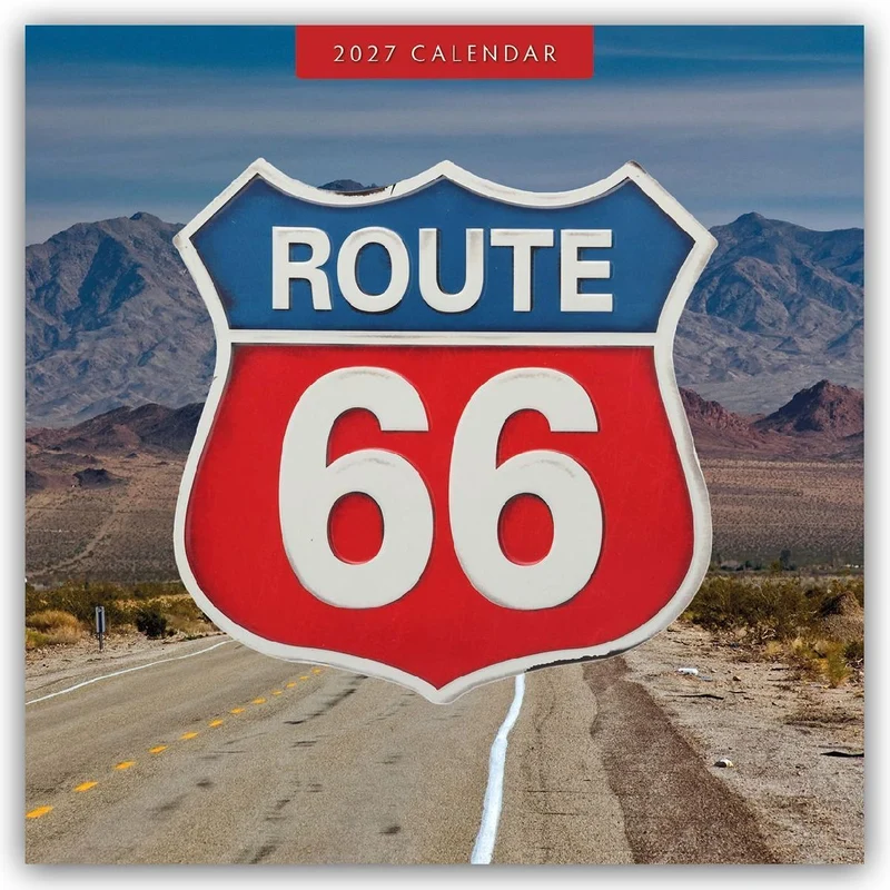 Route 66 2027 - 16-Monatskalender