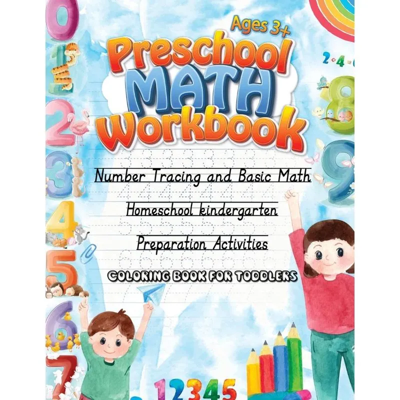 Preschool Math Workbook. Age 3+