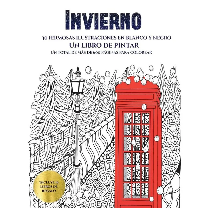 Un libro de pintar (Invierno)