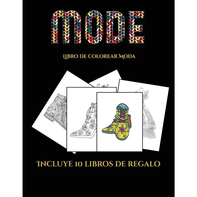 Libro de colorear Moda (Moda)