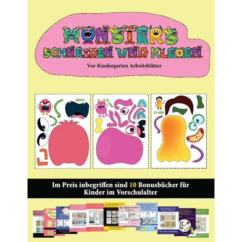 Vor-Kindergarten Arbeitsblätter