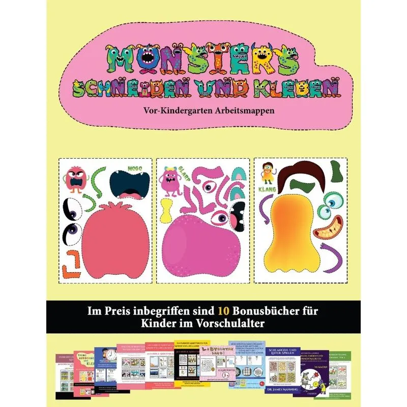 Vor-Kindergarten Arbeitsmappen