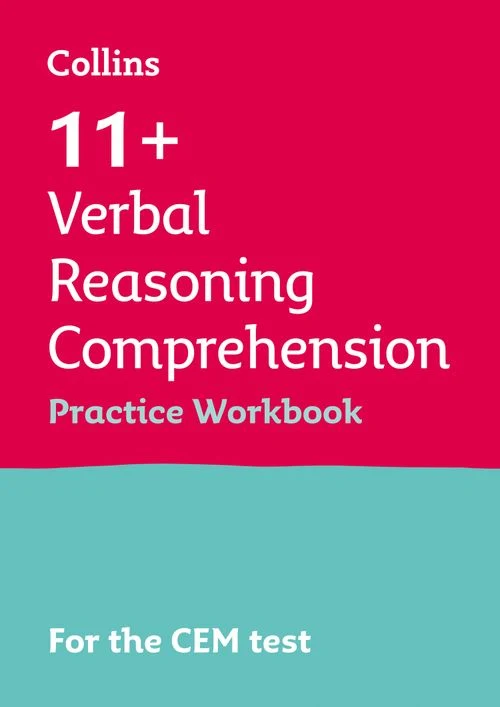 Collins 11+ Practice – 11+ Verbal Reasoning Comprehension Practice Workbook: For the 2026 CEM Tests Paperback