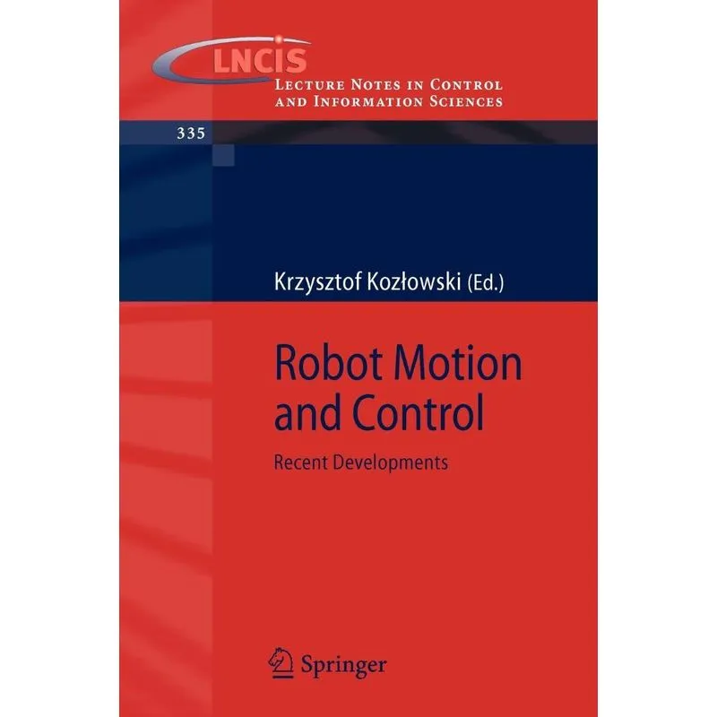 Robot Motion and Control