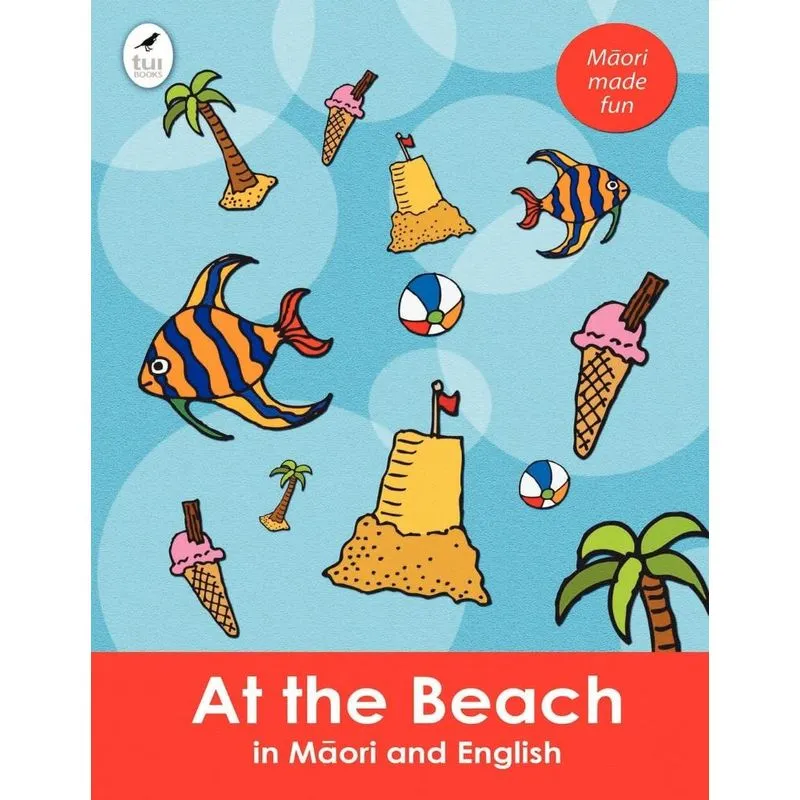 At the Beach in Maori and English