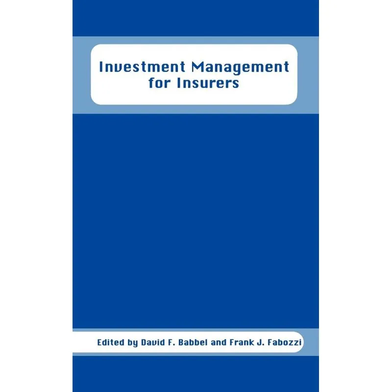 Investment Management for Insurers