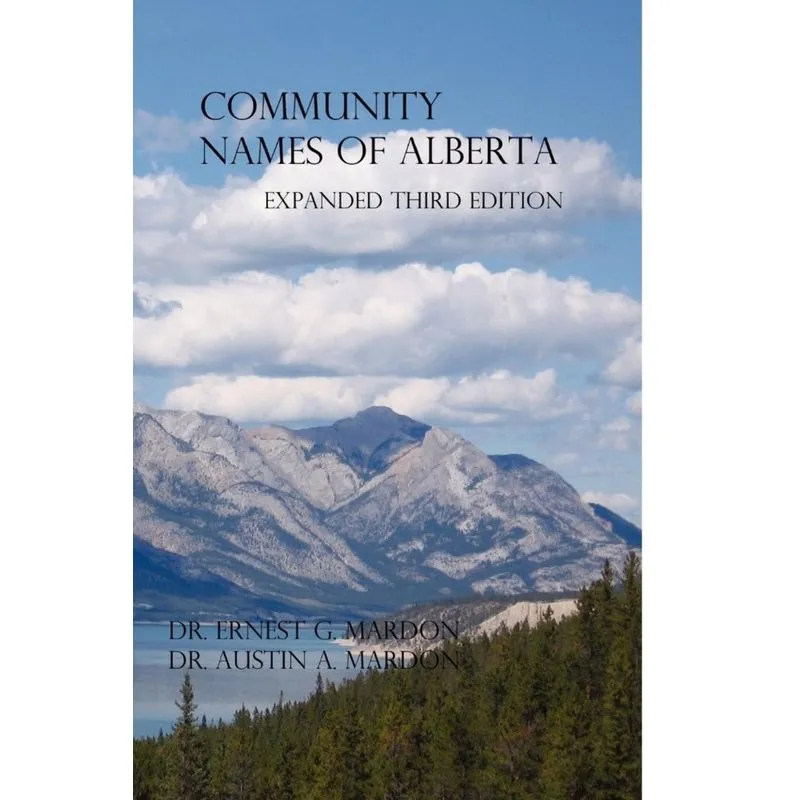 Community Place Names Of Alberta