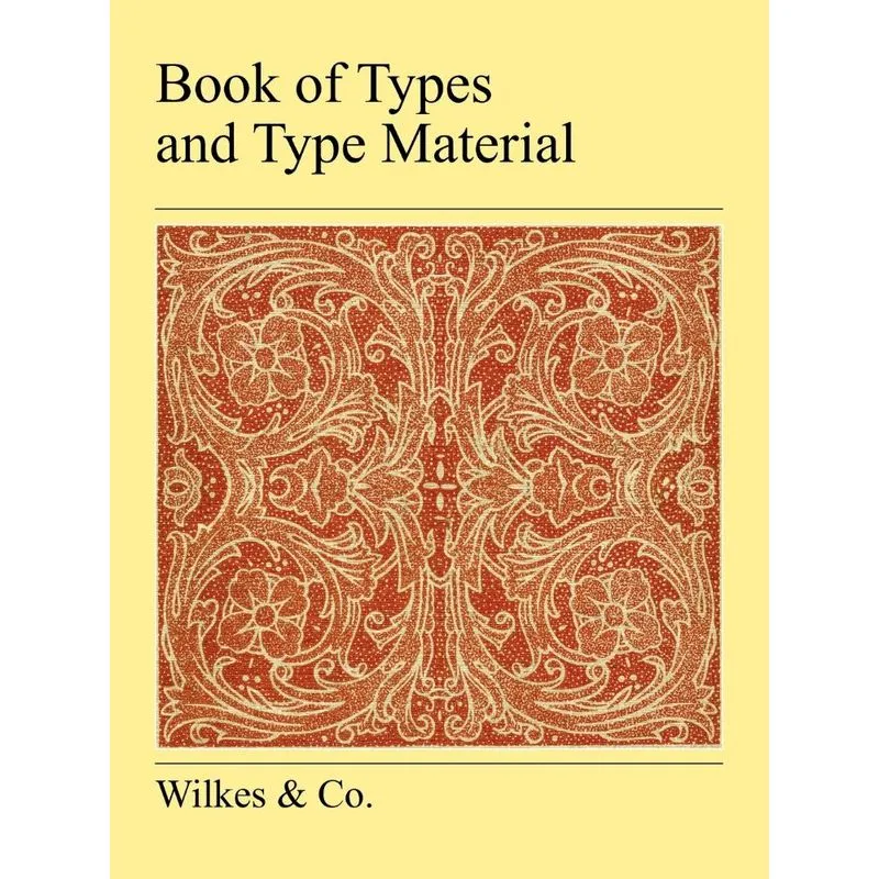Book Of Types And Type Material