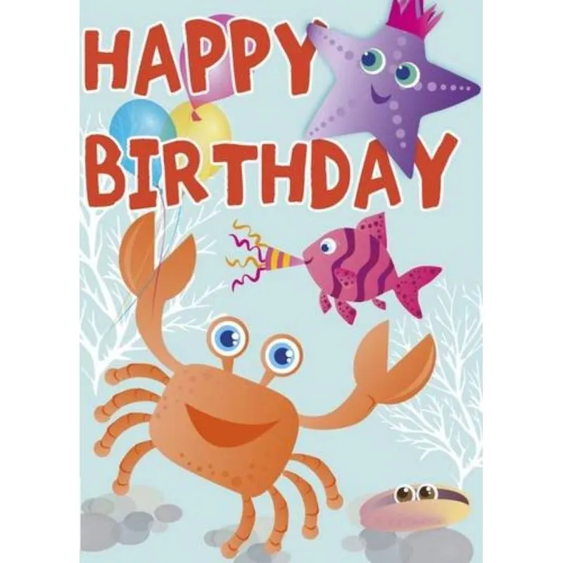 HAPPY BIRTHDAY - UNDER THE SEA