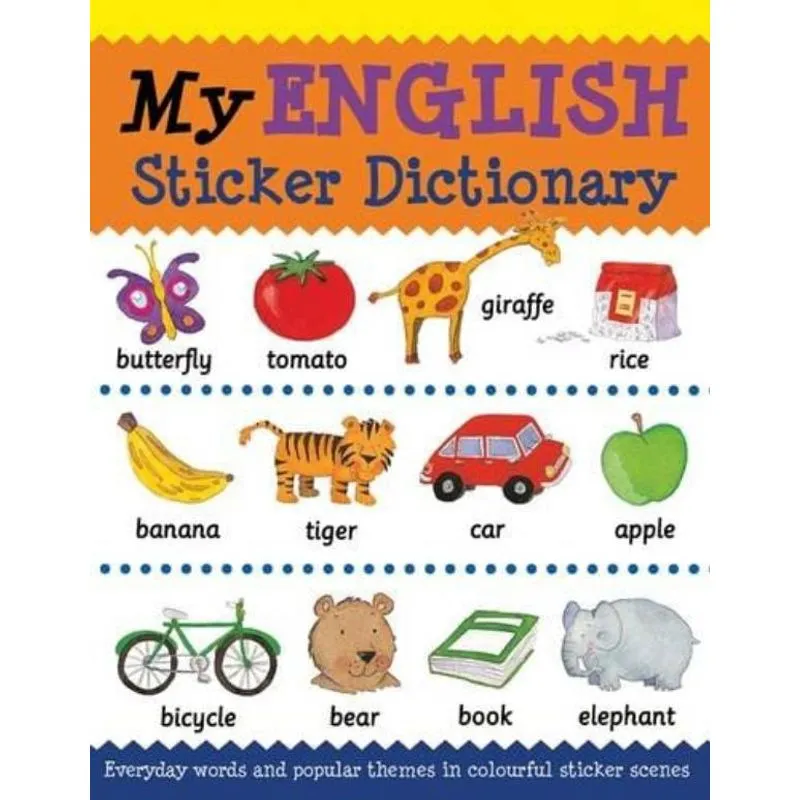 MY ENGLISH STICKER DICTIONARY