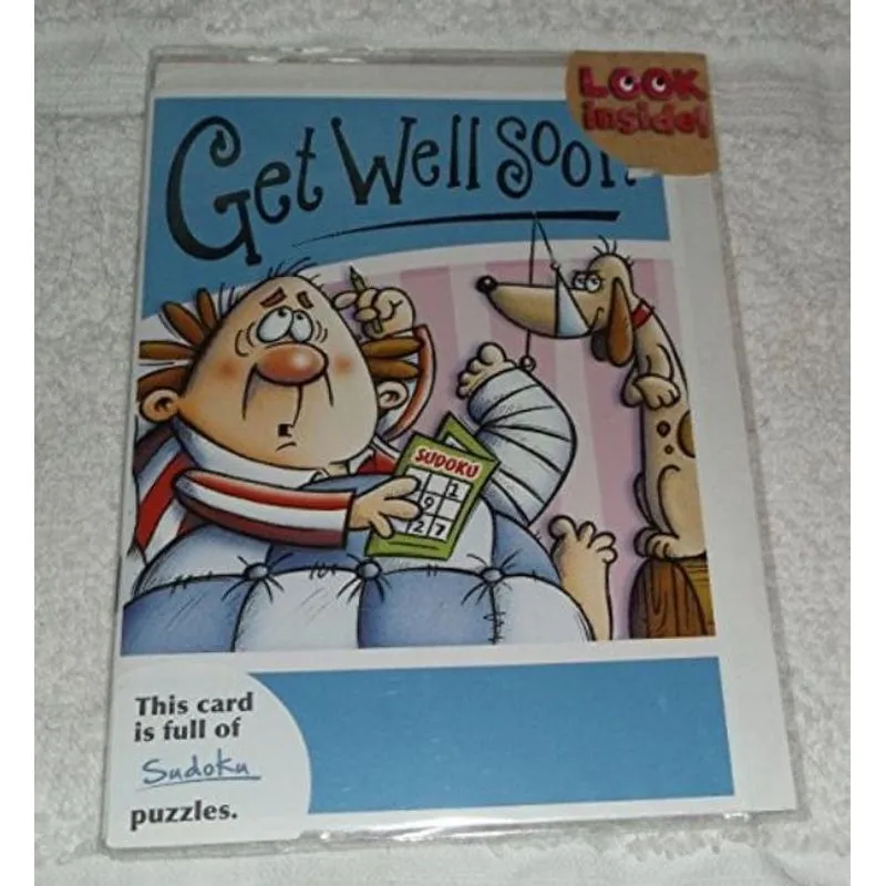 GET WELL SOON PUZZLE: MORE SUDOKU
