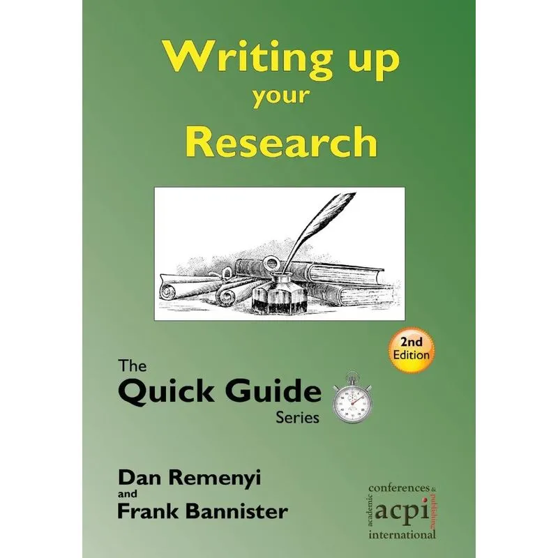 Writing up your Research