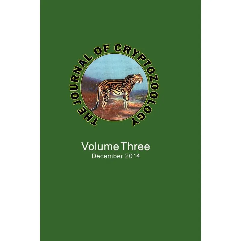 THE JOURNAL OF CRYPTOZOOLOGY