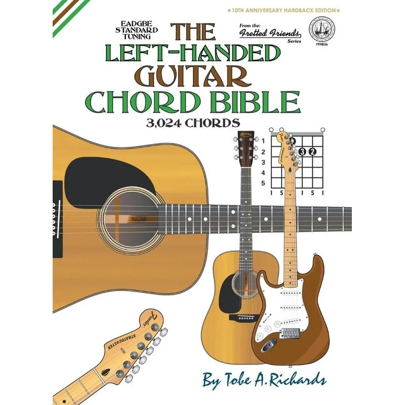 The Left-Handed Guitar Chord Bible
