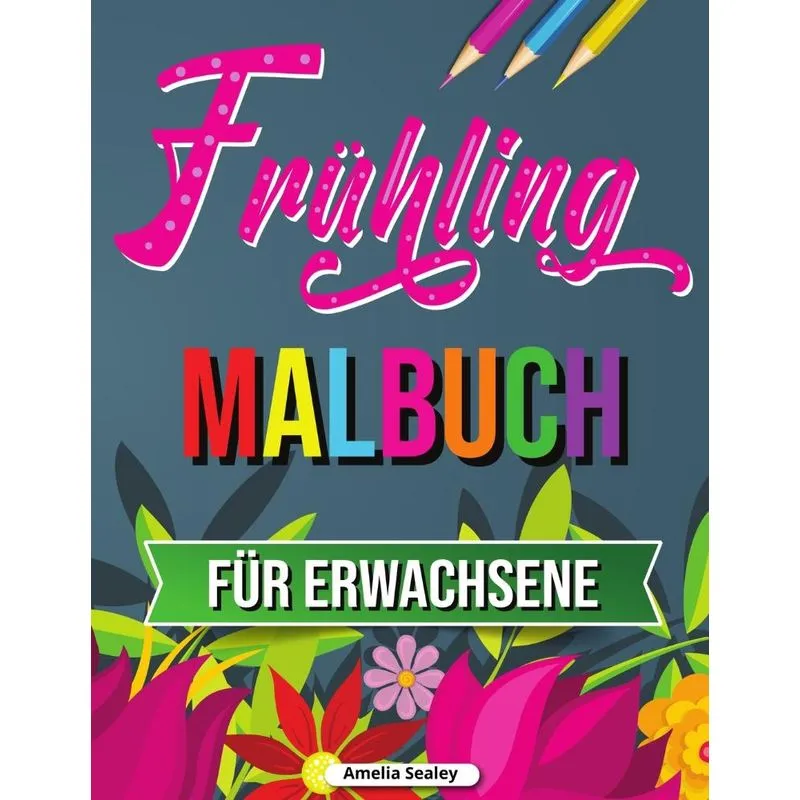 Frühling Malbuch