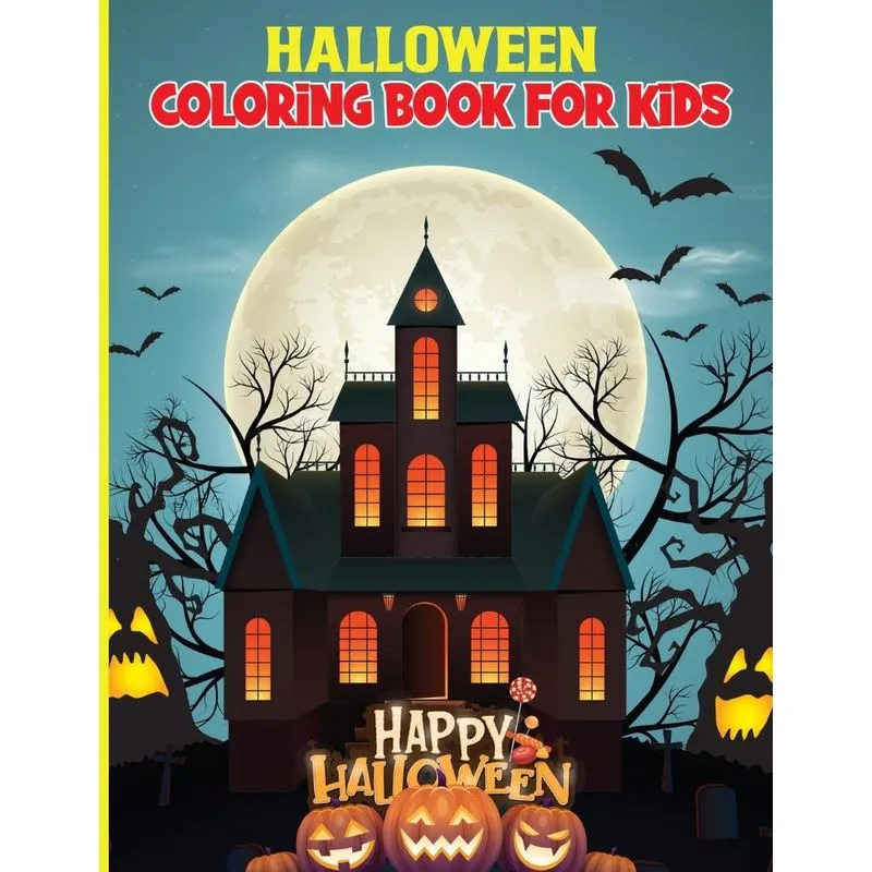Halloween Coloring Book for Kids