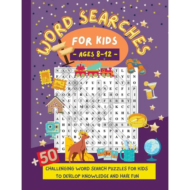 Word Searches for Kids Ages 8-12