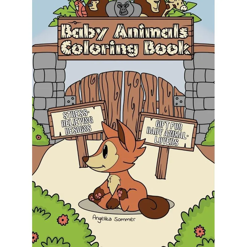 Baby Animals Coloring Book
