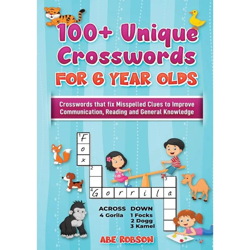 100+ Crosswords for 6 year olds