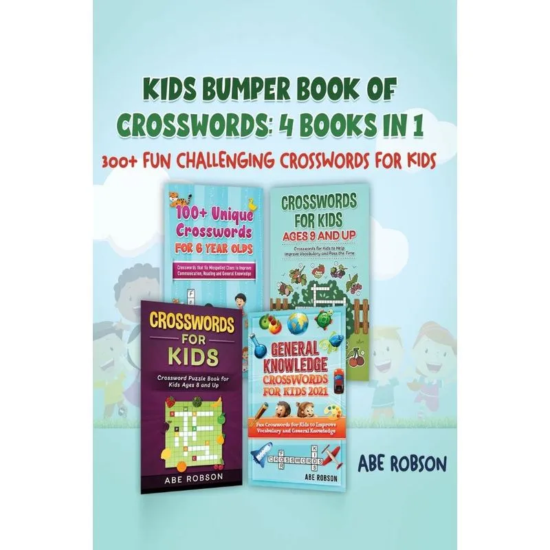 Kids Bumper Book of Crosswords