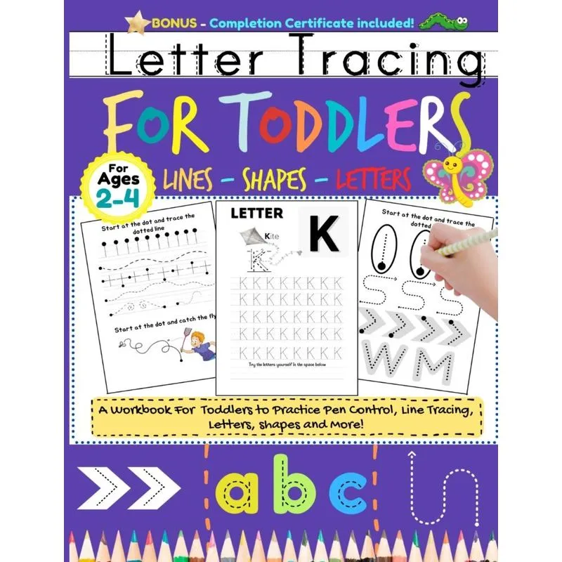 Letter Tracing For Toddlers