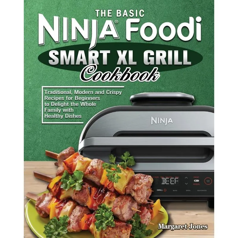 Livro Ninja Foodi Smart xl Grill Cookbook