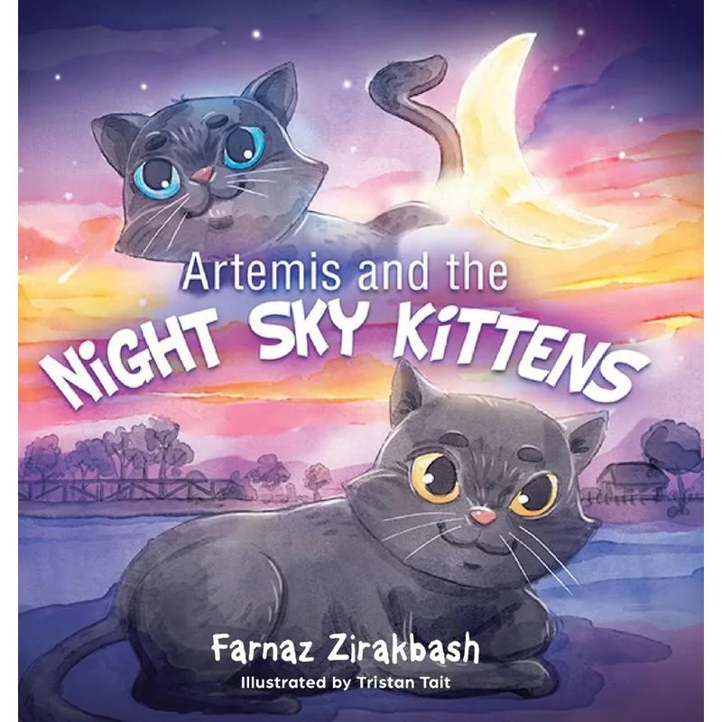 Artemis and the Night Sky Kittens