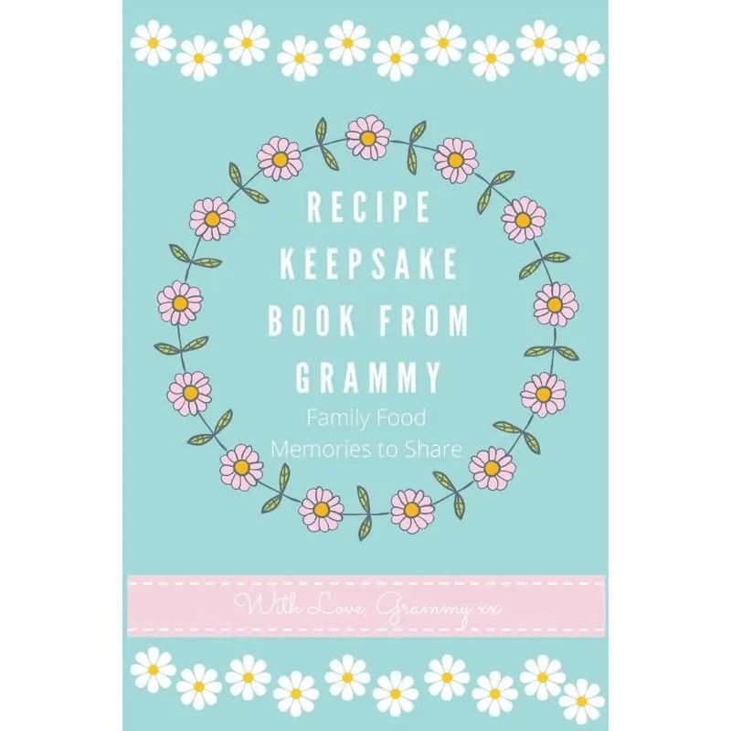 Recipe Keepsake Book From Grammy