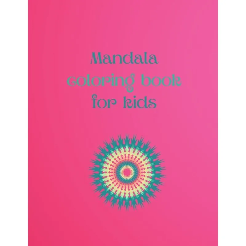 Mandala Coloring Book For Kids