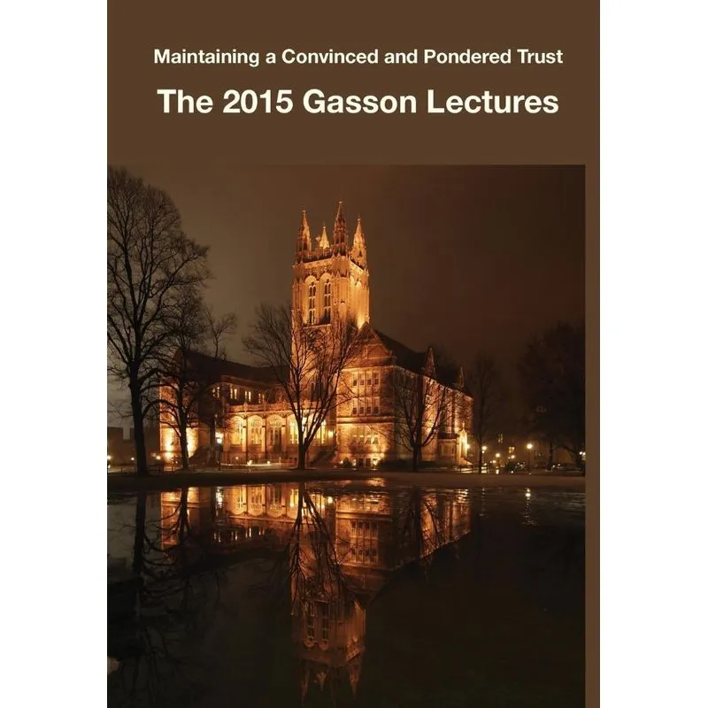 The 2015 Gasson Lectures