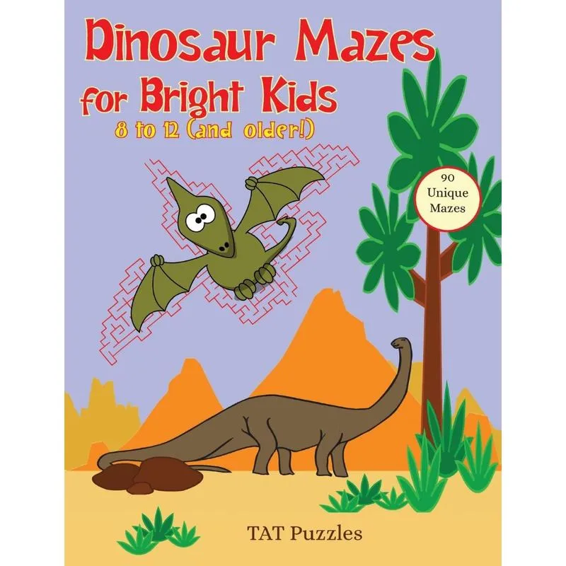Dinosaur Mazes for Bright Kids